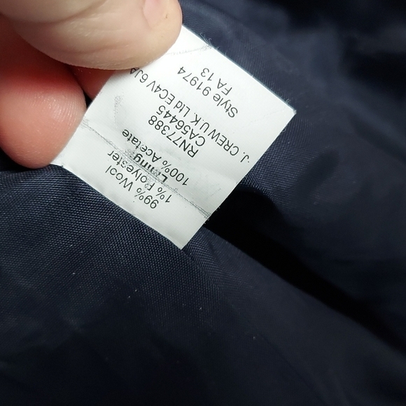 NWT J Crew Women's Blazer size 4 - Picture 4 of 6